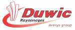 Logo de la société Duwic, rayonnage industriel